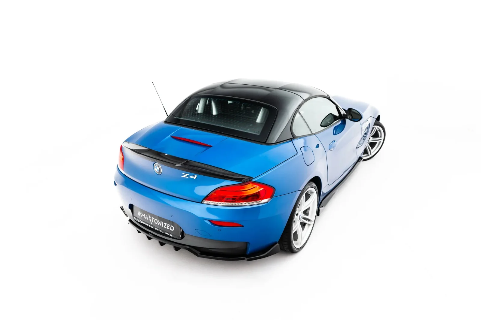Maxton Design Spoilerlippe für BMW Z4 M-Paket E89 – Schwarz glänzend