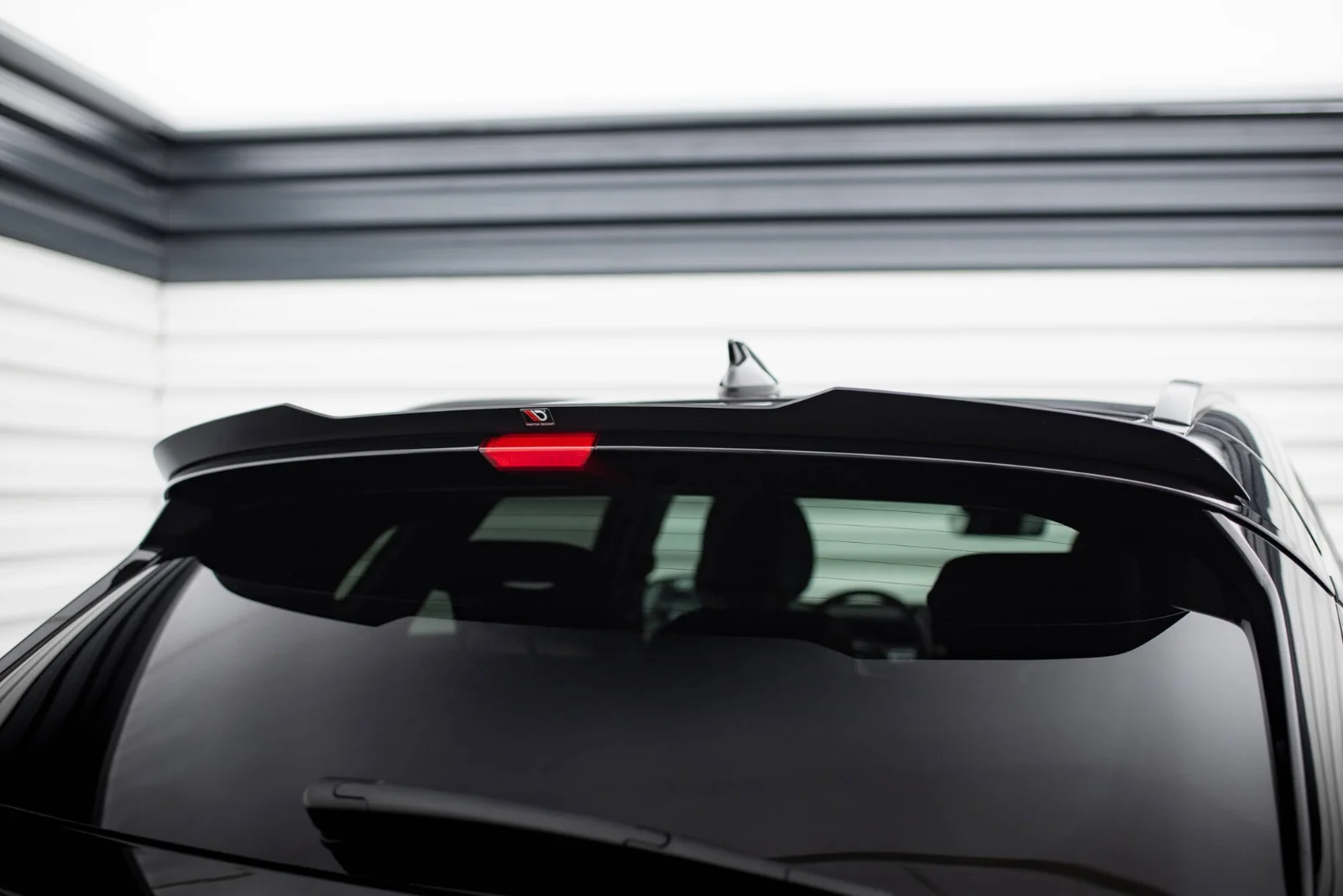 Maxton Design Spoilerlippe für Hyundai Kona N-Line Mk2 – Schwarz glänzend