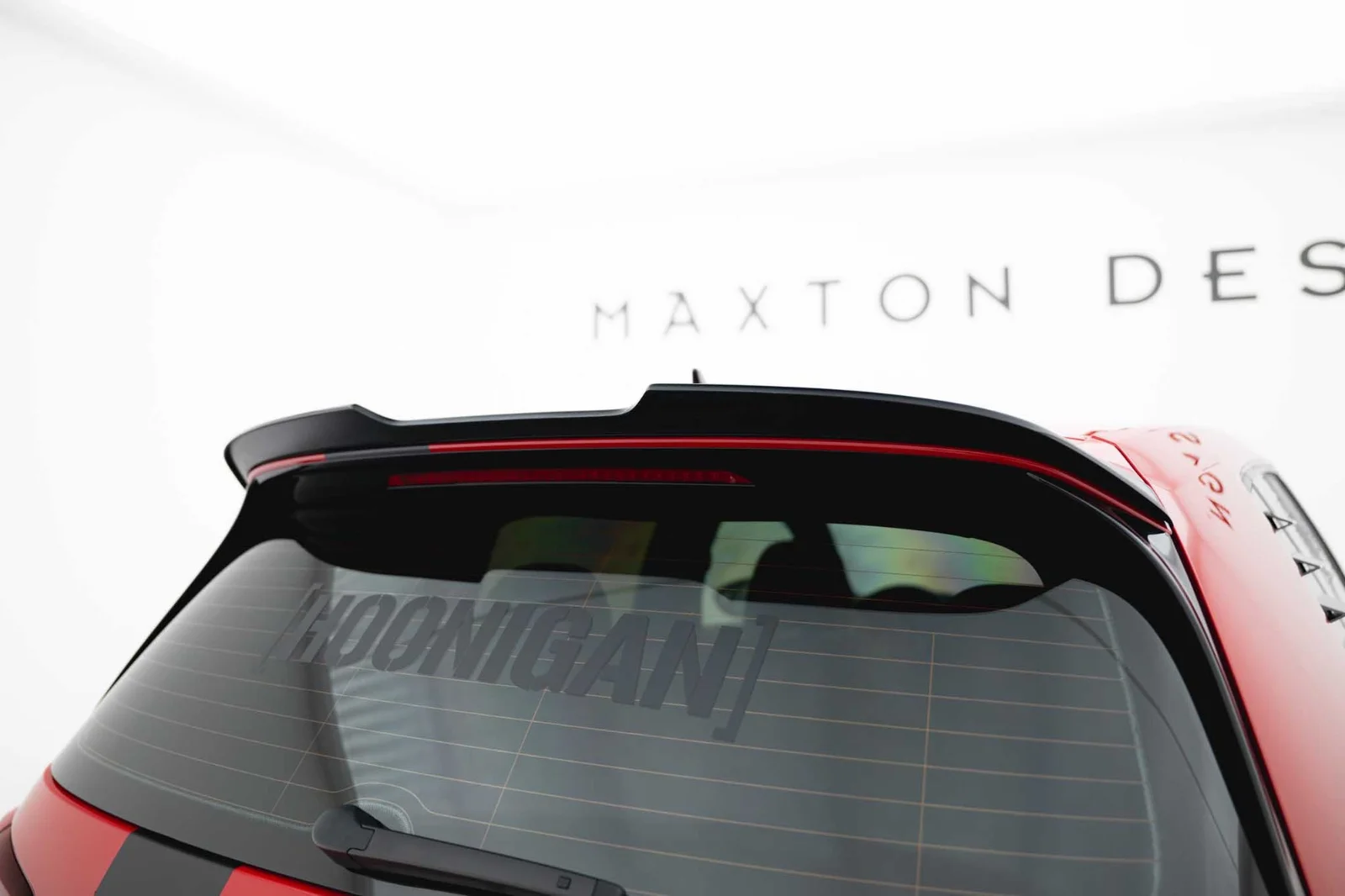 Maxton Spoilerlippe V.2 VW Golf 7 R R-Line GTI GTD Mk7 FL – Schwarz glänzend