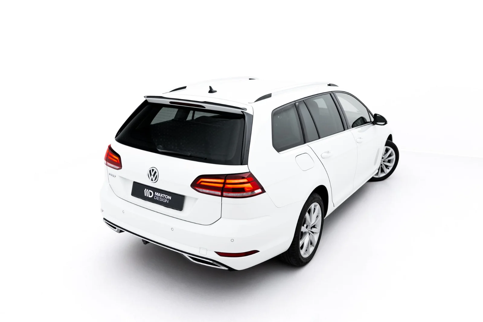 Maxton Design Spoilerlippe für VW Golf 7 – Schwarz glänzend
