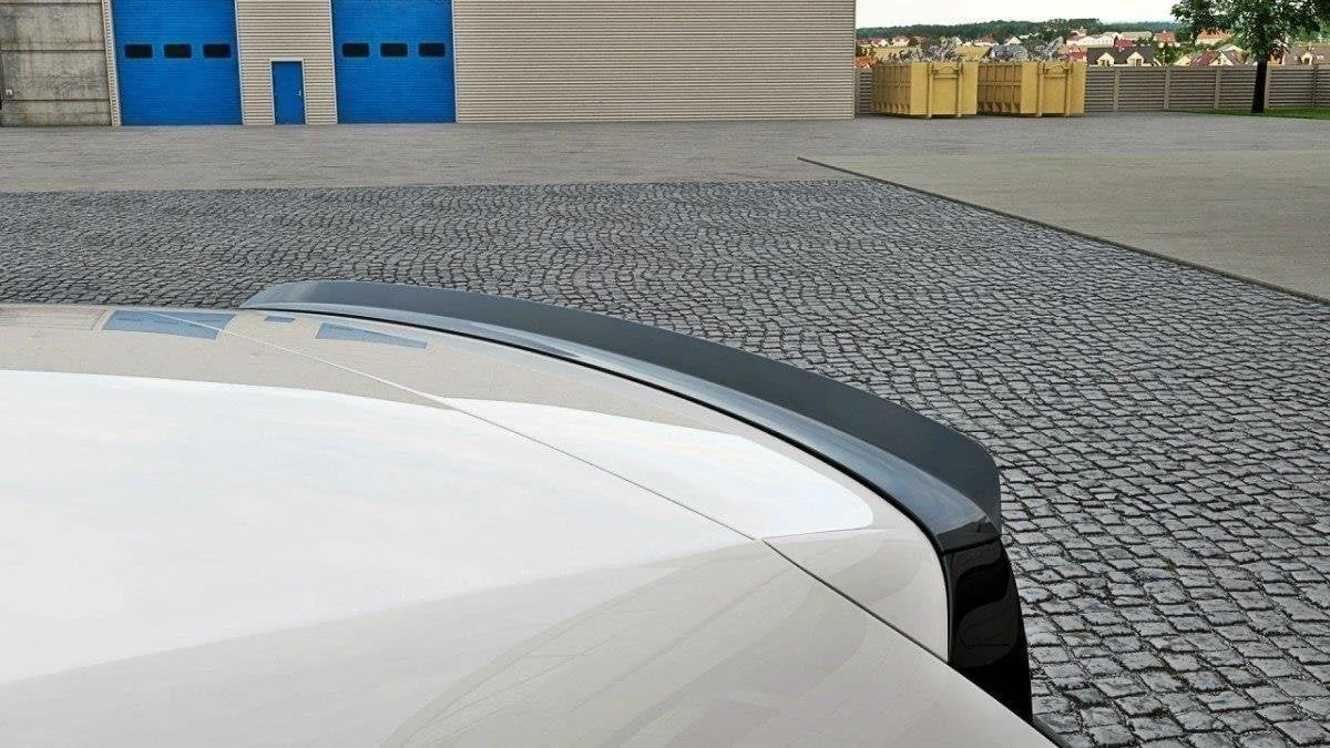 Maxton Design Spoilerlippe für VW Polo GTI Mk5 FL – Schwarz glänzend