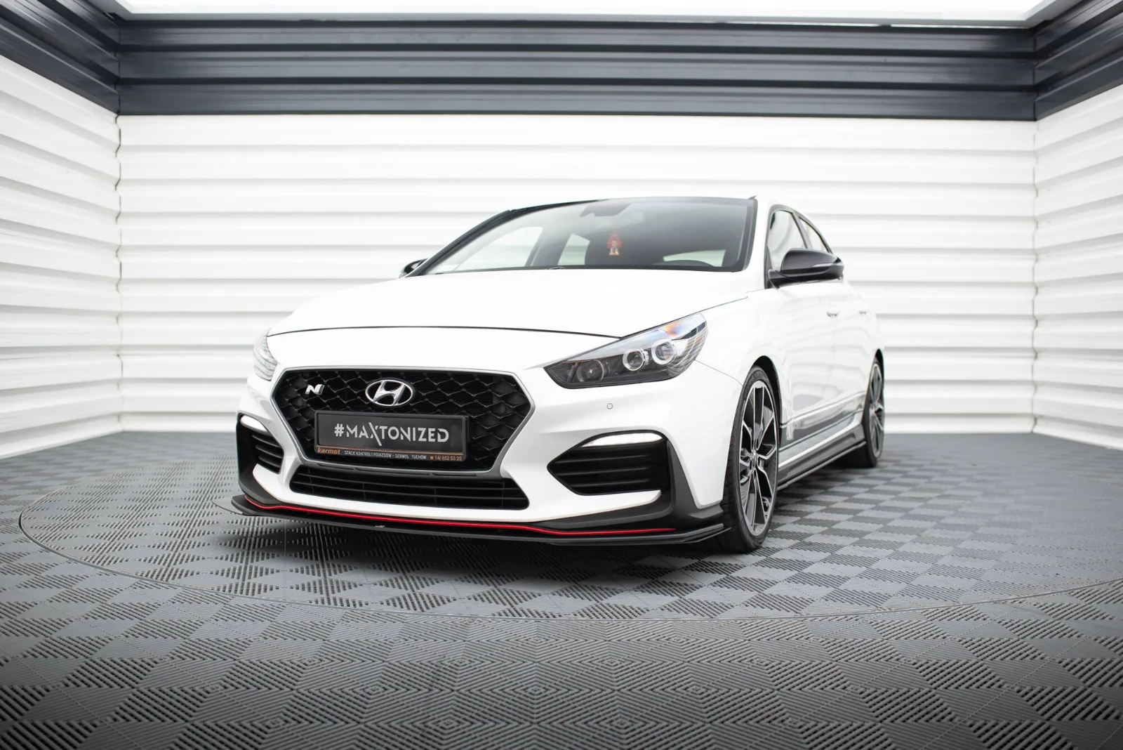 Maxton Design Frontsplitter für Hyundai i30 N Mk3 – Schwarz matt