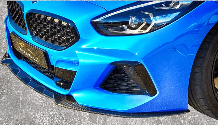 Perl-Carbon Frontspoiler-Schwert Carbon | inkl. Gutachten | Perl Carbon für BMW Z4 (G29) M-Paket