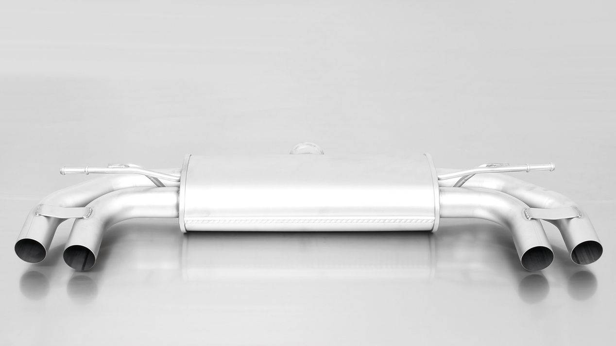 REMUS Axle-Back für SEAT Leon 5F 1.8 TSI & 2.0 TDI mit Heckschürzeneinsatz