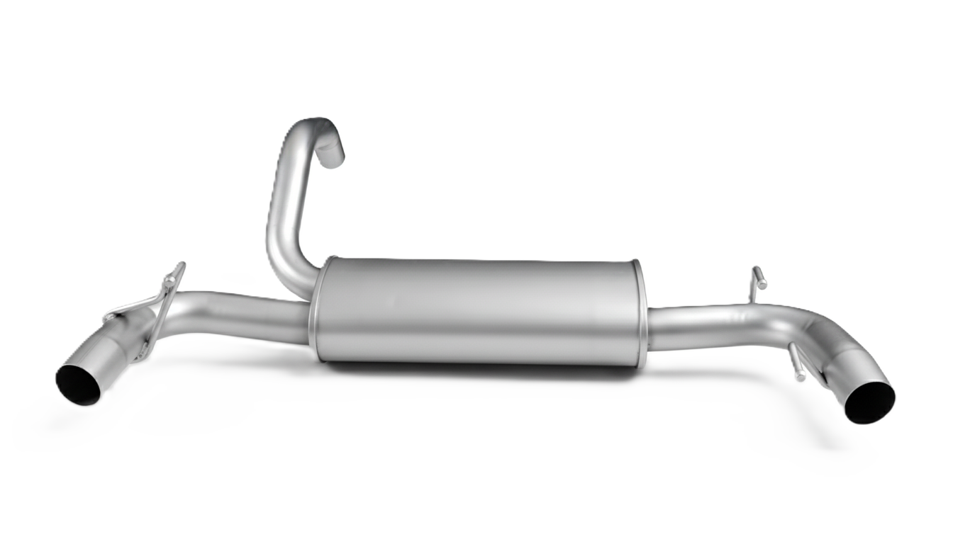 REMUS Axle-Back Sportauspuff für Abarth 500 / Fiat 500 Typ 312 1.4 T-Jet