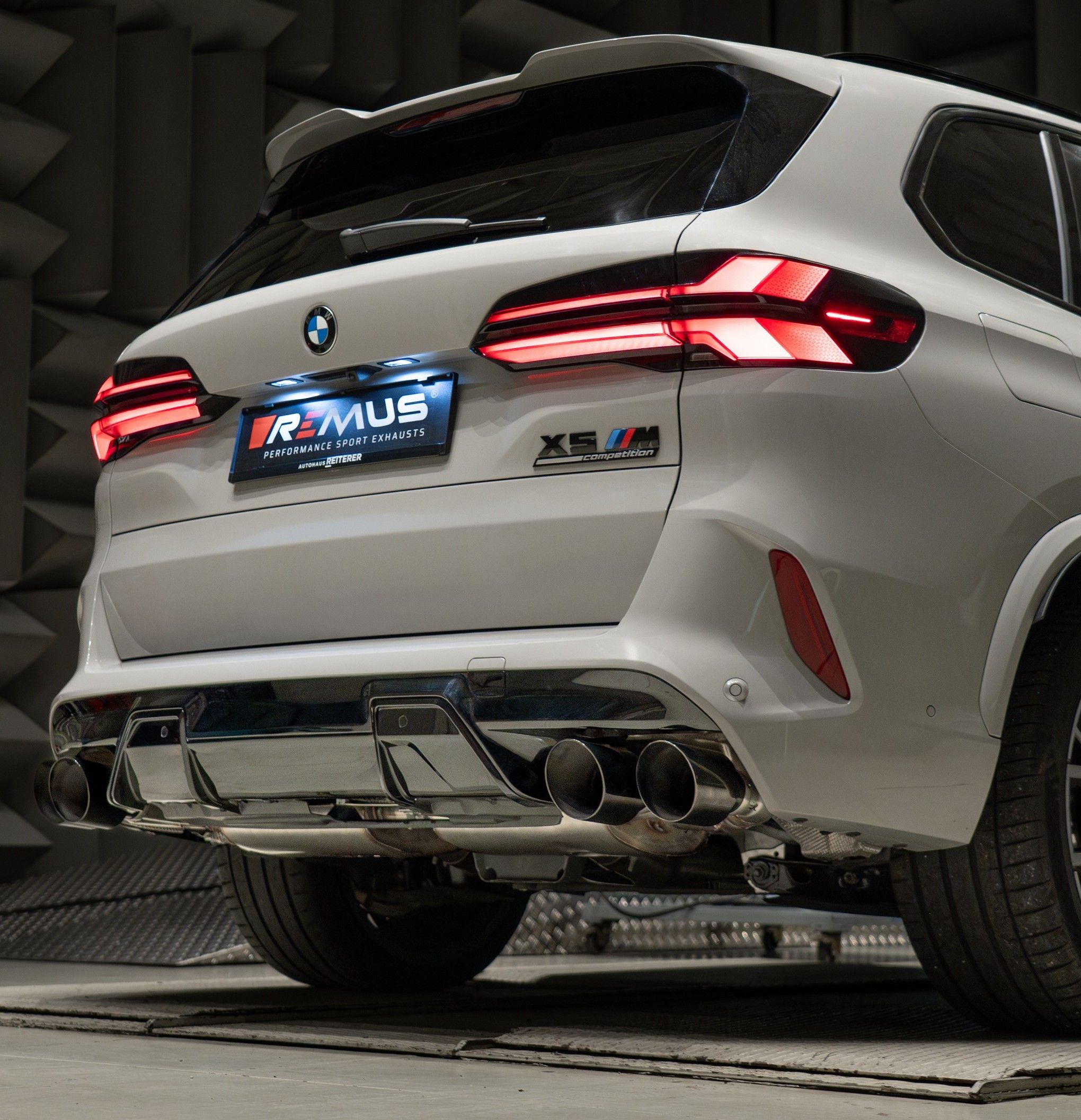 REMUS Sportauspuff für BMW X5 M Competition F95 LCI (460 kW, mit OPF)