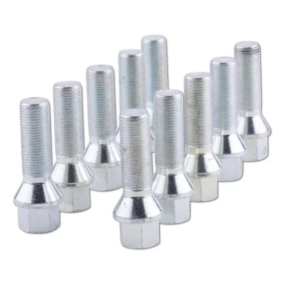 ST Suspensions Radschraube 10x M14 x 1,25 x 38 mm KE60° silber