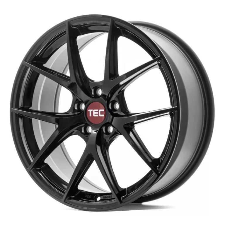 TEC GT6 Felgen 19 Zoll 9x19 ET25 / 8x19 ET45 5x112 Schwarz Glanz