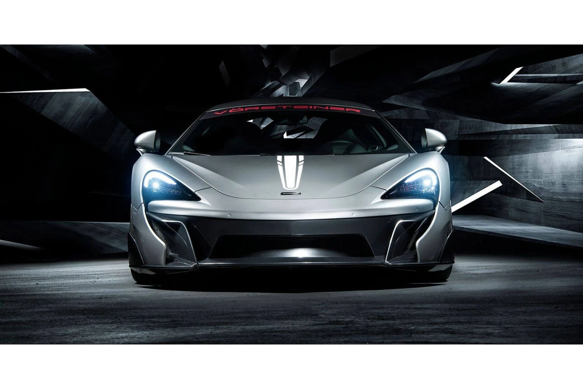 Vorsteiner Frontstoßstange mit Frontsplitter 570-VX Aero Carbon für McLaren 570S