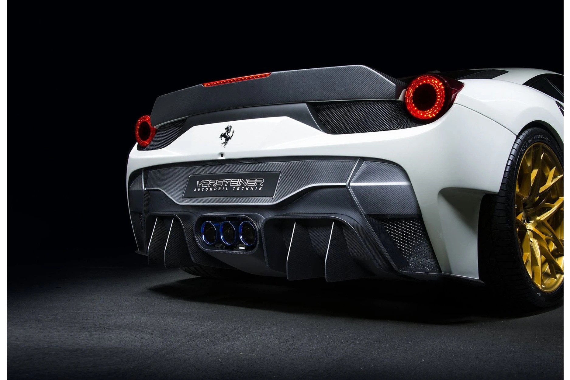 Vorsteiner Heckspoiler 458-VX Aero Carbon für Ferrari 458 Italia
