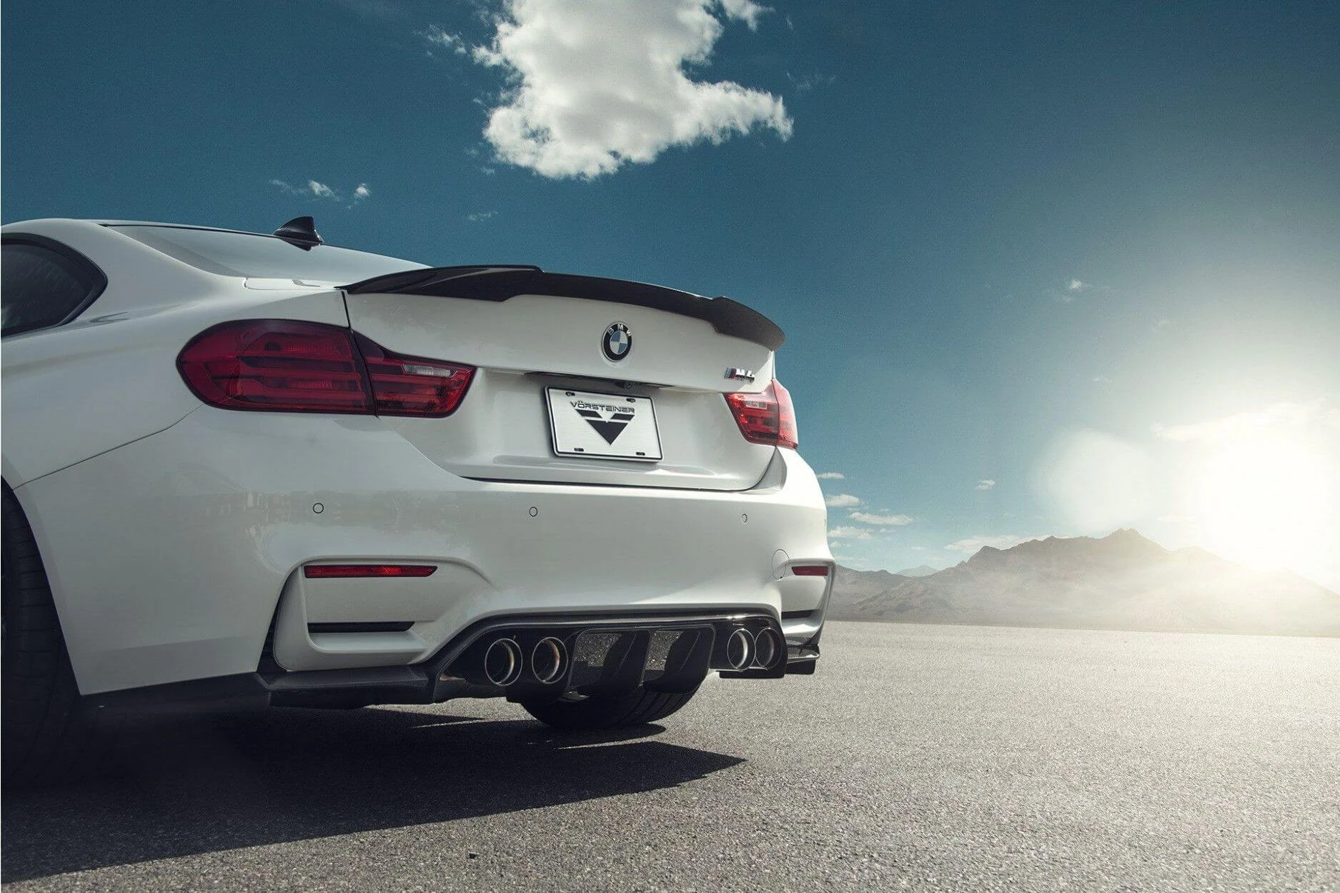 Vorsteiner Heckspoiler Evo-Style Carbon für BMW M4 inkl. Competition (F82/F83) S55