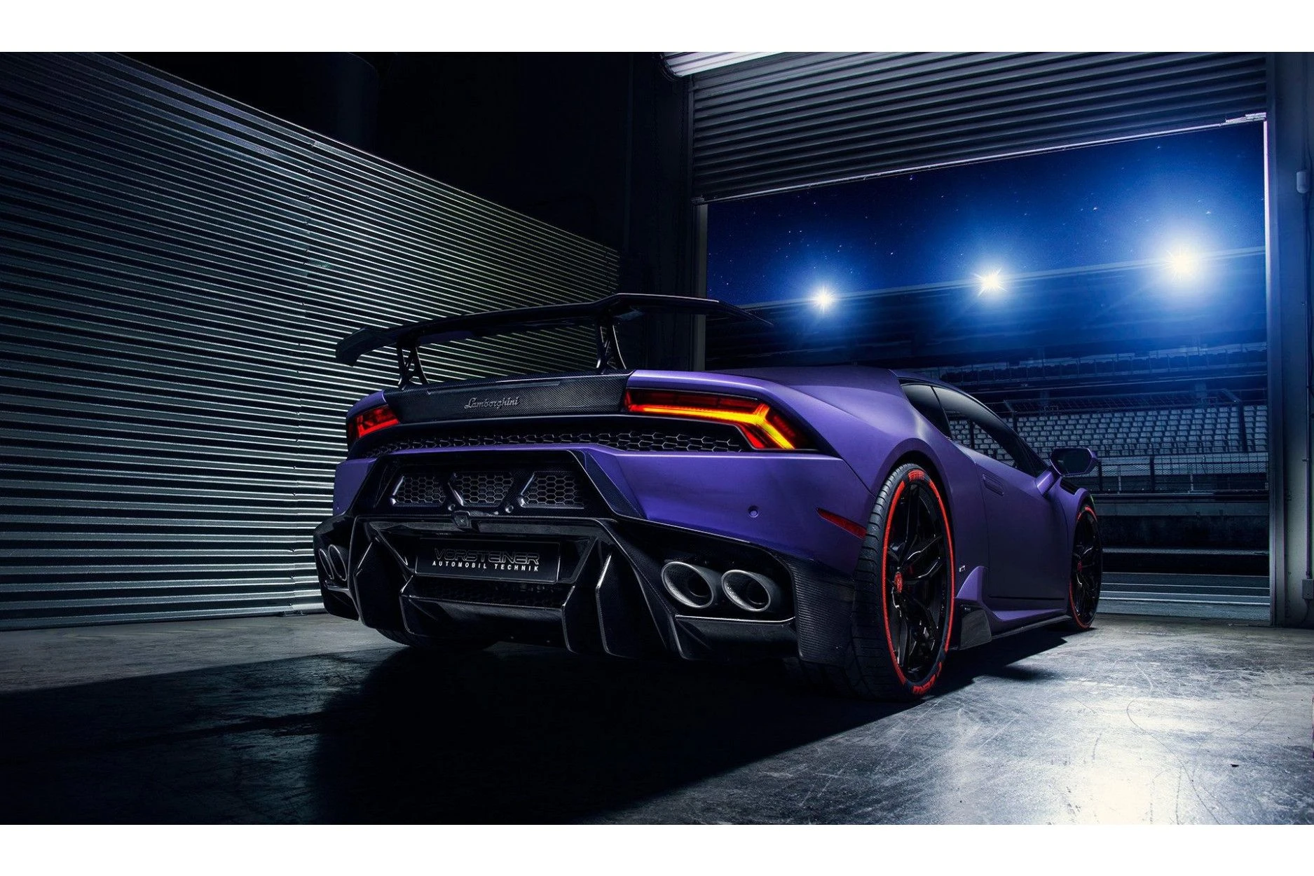Vorsteiner Heckstoßstange Carbon für Lamborghini Huracan