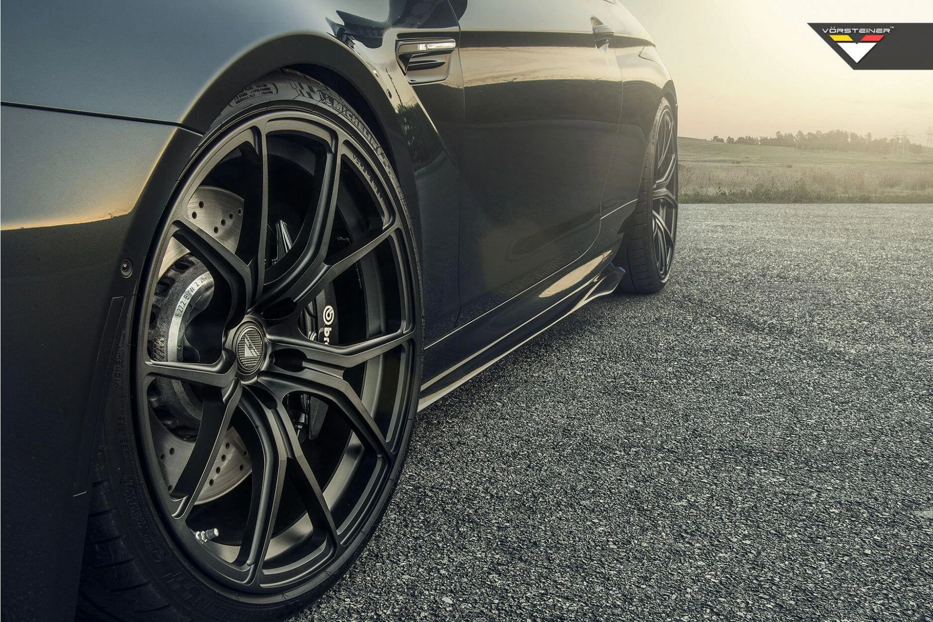 Vorsteiner Seitenschweller Carbon für BMW M6 inkl. Competition (F12) S63