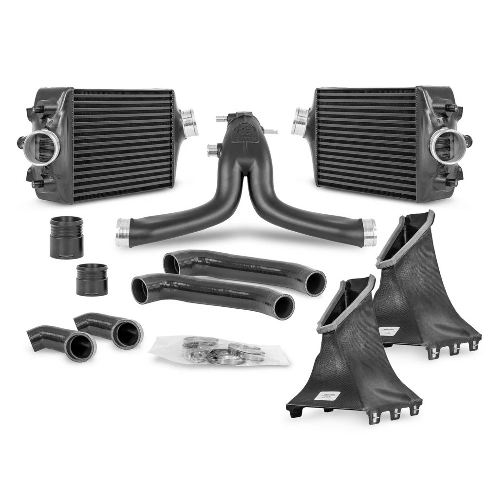 Wagner Tuning Ladeluftkühler Kit + Y-Ansaugrohr Kit für Porsche 911 (991.1 / 991.2) 3.8 Turbo/ S