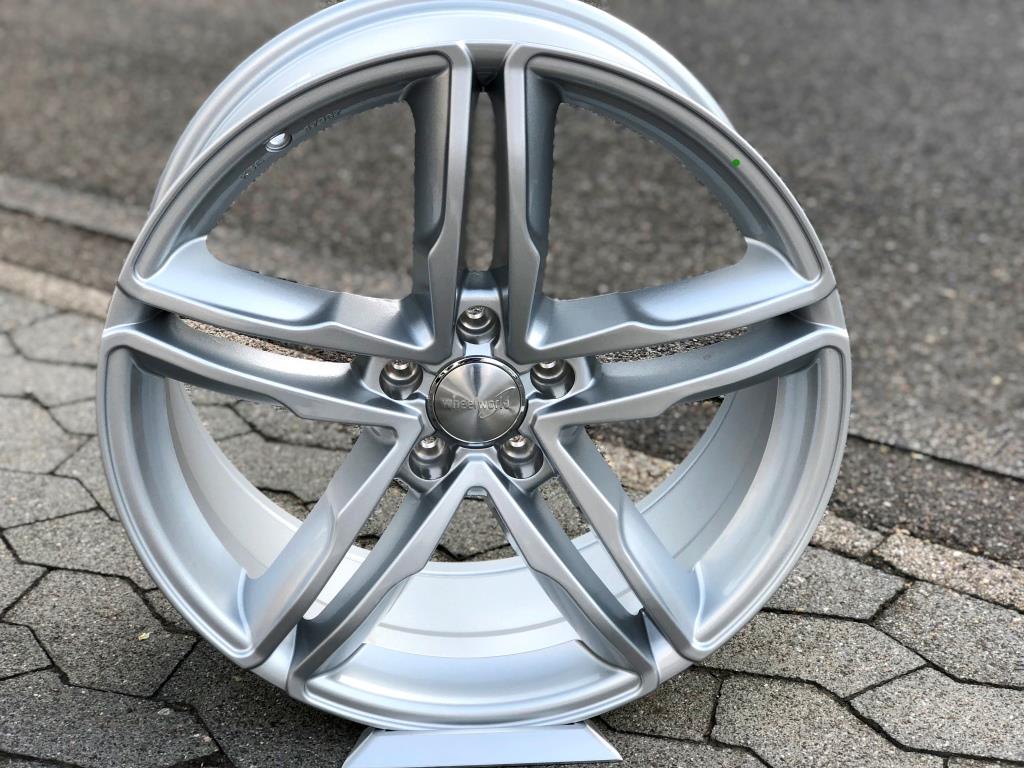 Wheelworld WH11 Felgen 17 Zoll 7,5x17 ET45 5x112 Artic Silber