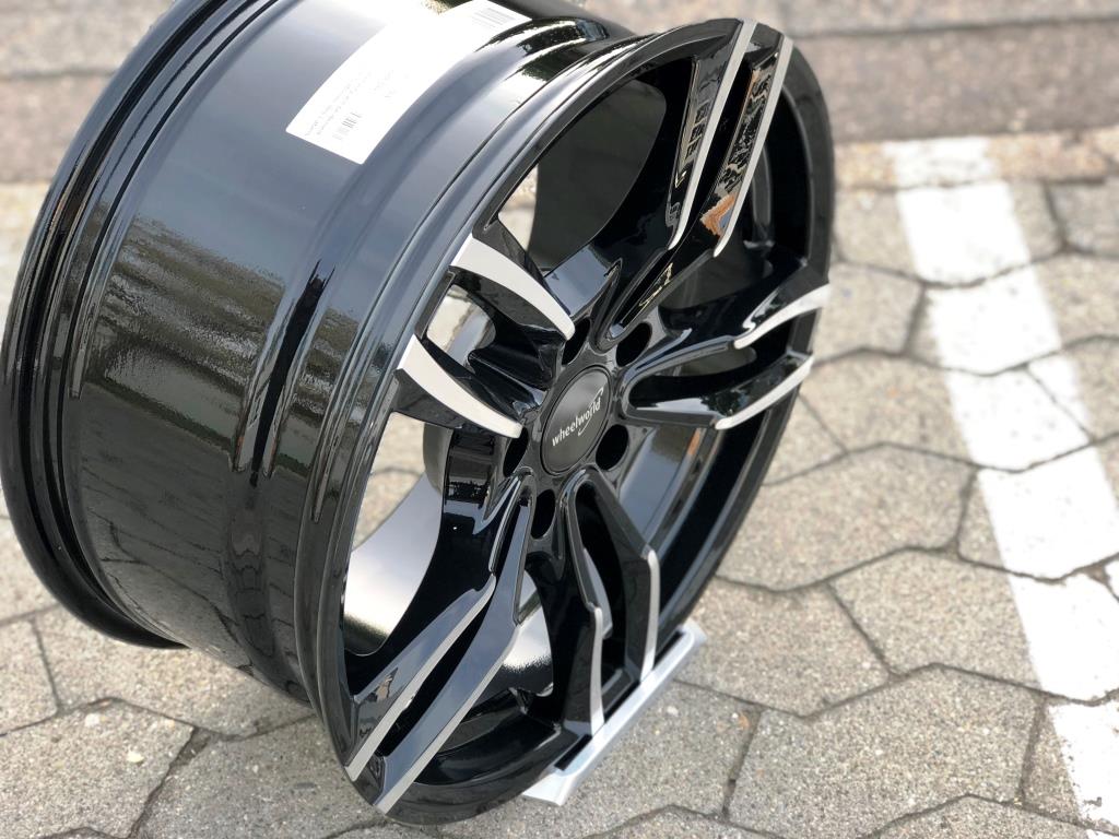 Wheelworld WH29 Felgen 18 Zoll 8,5x18 ET35 5x120 Schwarz FP