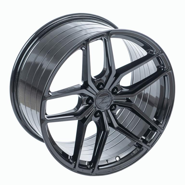Z-Performance ZP2.1 Felgen 20 Zoll 9,5x20 ET22 / 11x20 ET40 5x120 Gloss Black – Felgensatz für BMW & Chevrolet