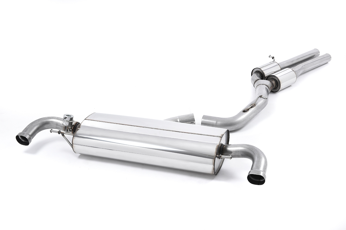 Milltek Abgasanlage für Audi TT RS Coupé 2.5L TFSI quattro ab 2009–2014 – Resonated, EG-Genehmigung