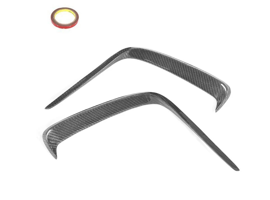 Carbonheld Carbon Fiber Car Rear Bumper Canards passend für Mercedes-Benz W176 Sport A250