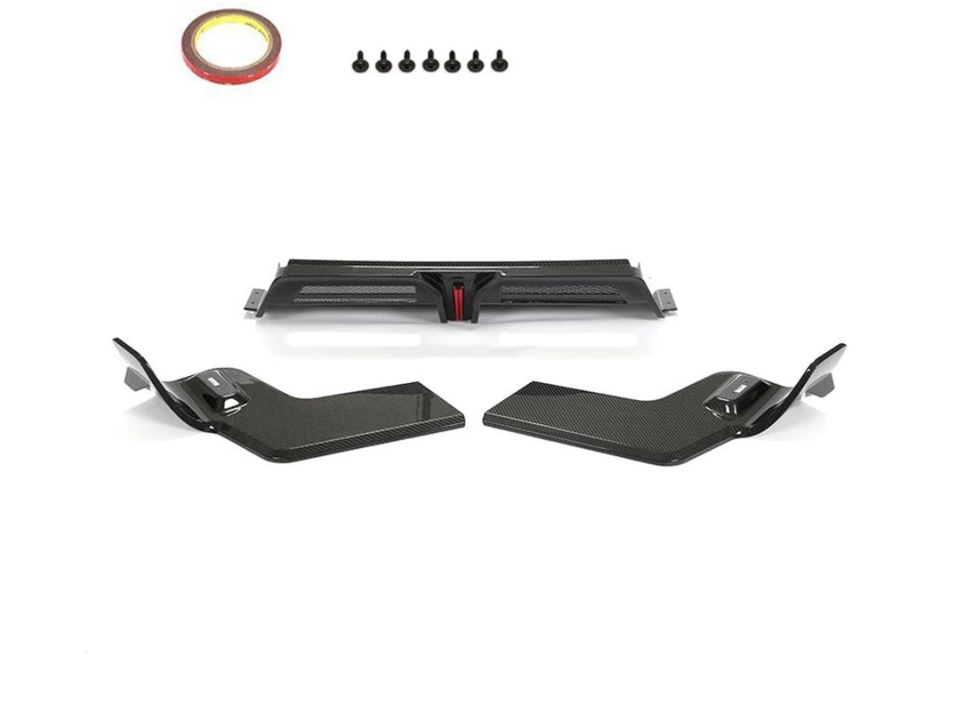 Carbonheld Carbon Fiber Car Rear Bumper Diffuser passend für Porsche Macan GTS Sport Utility