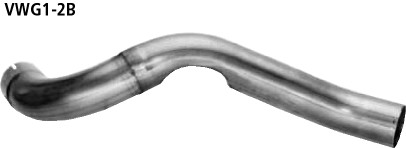 BASTUCK Achsrohr für Volkswagen Scirocco 2 / Golf 1 (VWG1-2B)