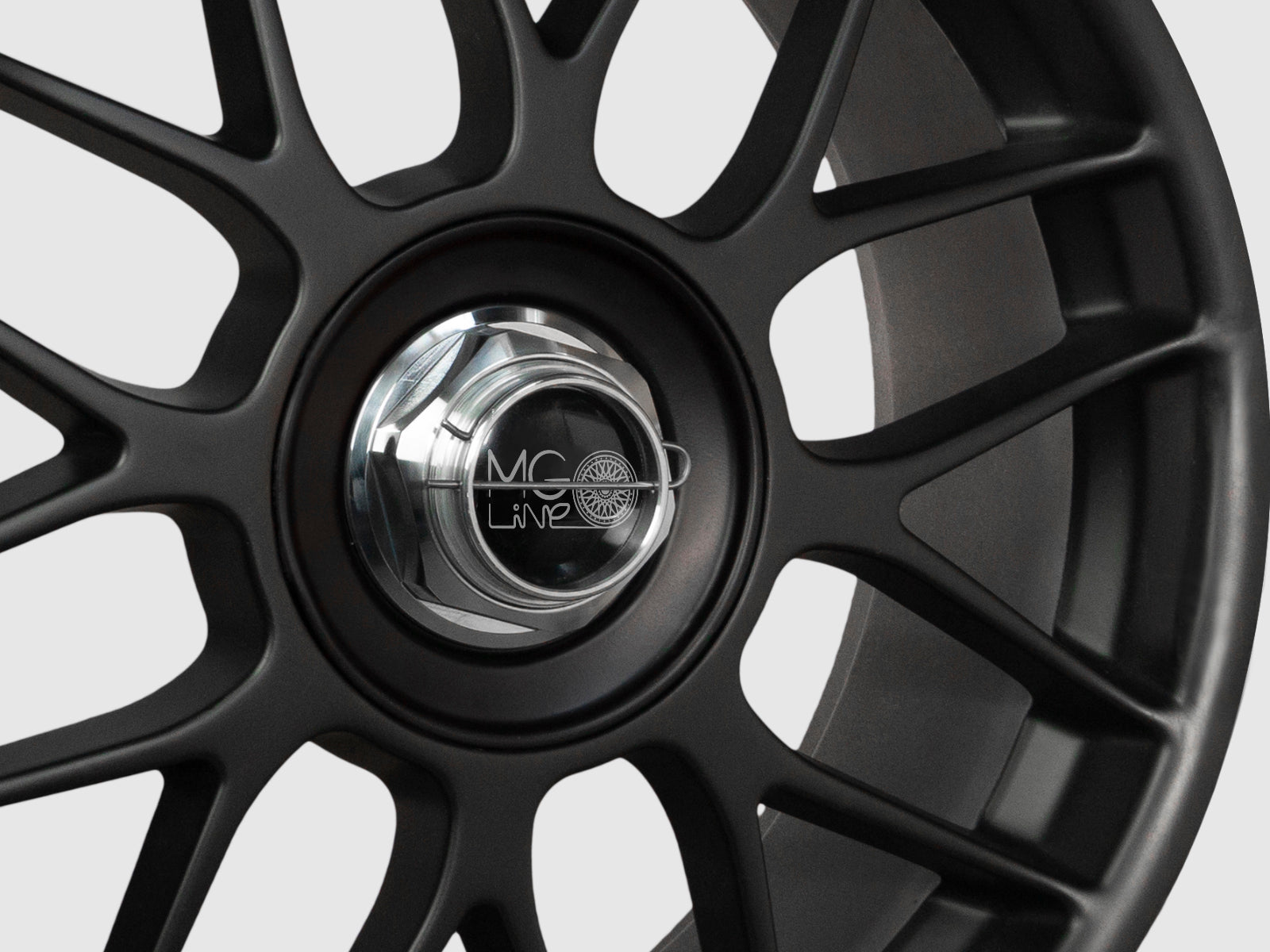 MG-line Sechskantmuttern V2 hochglanzpoliert für BBS RC 300 Serie