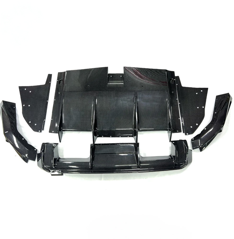 Carbonheld Carbon Diffusor V5 passend für BMW G80 G81 M3 G82 G83 M4