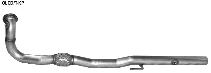 BASTUCK Motorsport Kat-Ersatzrohr für Fahrzeuge mit Euro 4 Norm für Opel Corsa (OLCD/T-KP)