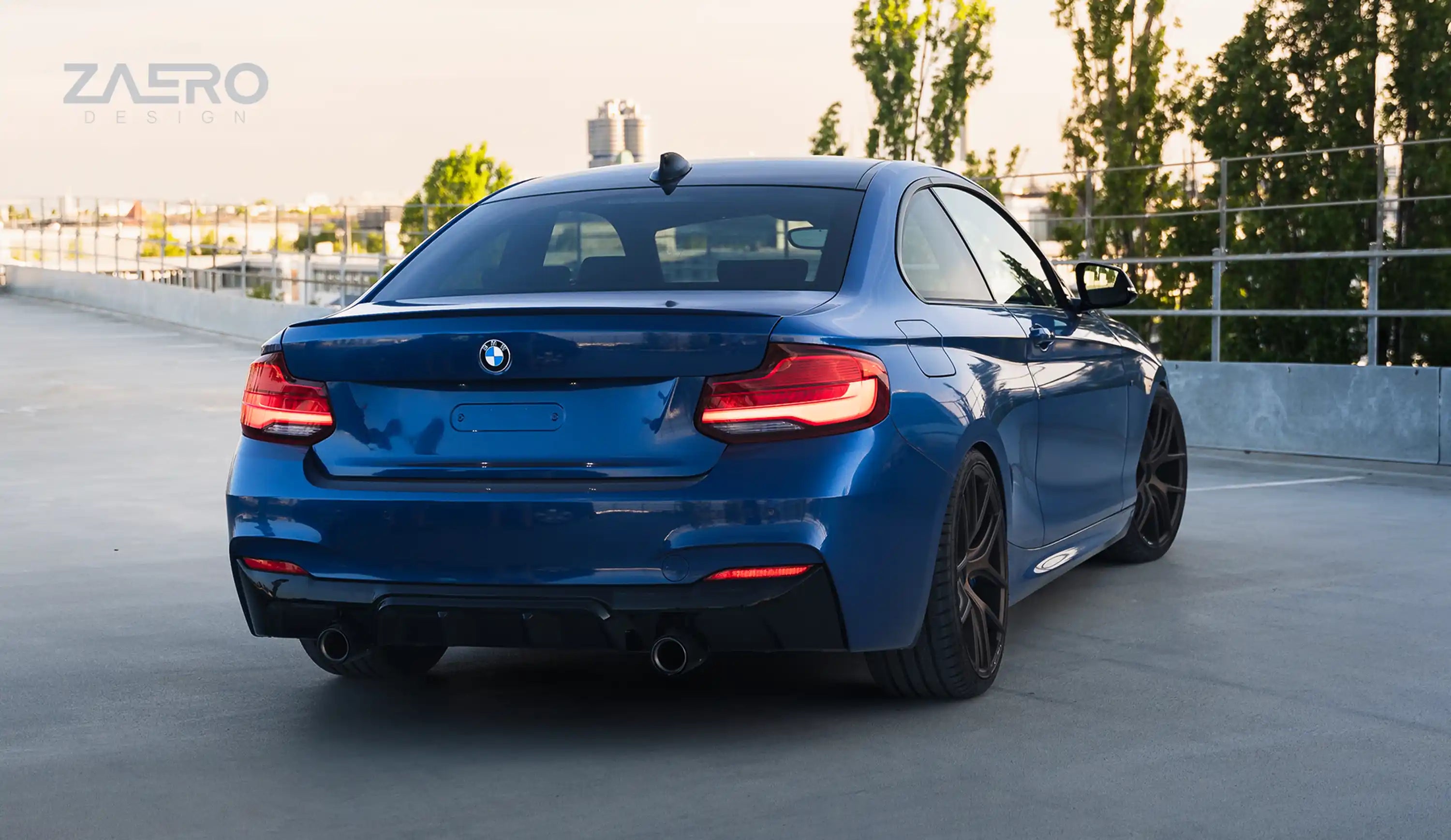 Zaero Design EVO-1 Diffusor für BMW 2er F22 | F23 - M235i & M240i – 0485