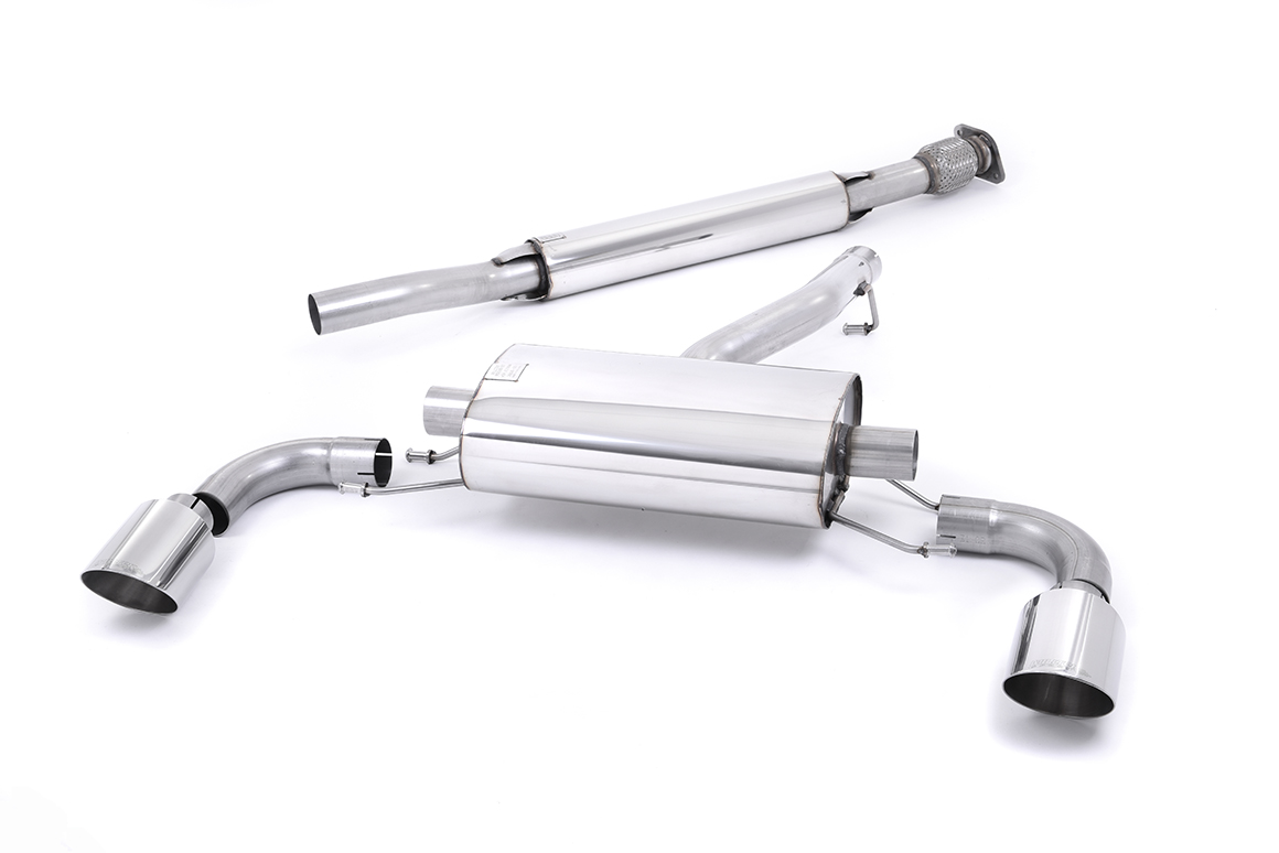 Milltek Abgasanlage für Subaru BRZ 2.0L – Resonated, EG-Genehmigung