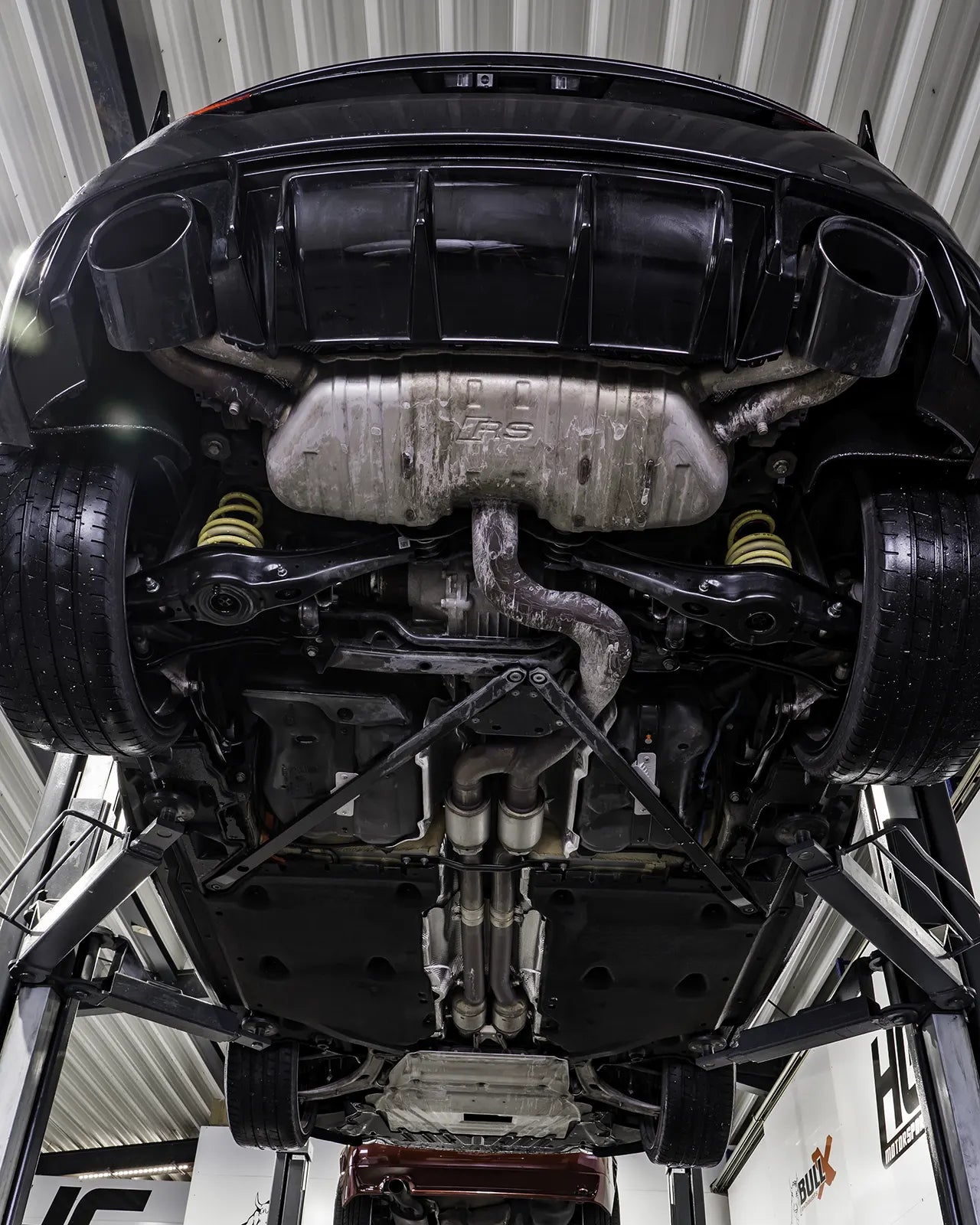 HG Motorsport EGO-X Abgasanlage 3,5" Audi RS3 8V, TTRS 8S quattro Facelift OPF 400PS (mit ECE*)