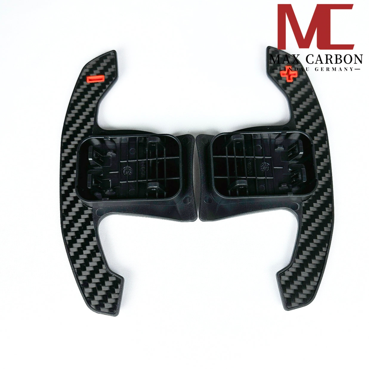Dry Carbon Schaltwippen für BMW M2 M3 M4 M5 M8 X3M X4M X5M X6M XM X7 – Art.-Nr. MC-BP-BM-RED
