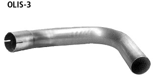 BASTUCK Verbindungsrohr hinten für 1 Endschalldämpfer 2WD für Opel Insignia A (OLIS-3)