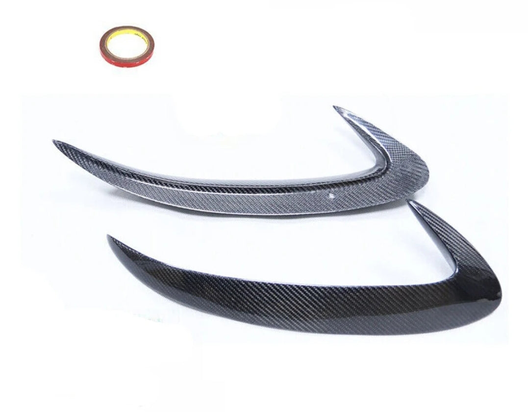 Carbonheld Carbon Fiber Car Rear Bumper Side Scoop Canards passend für Mercedes-Benz GLE Class C167 Coupe