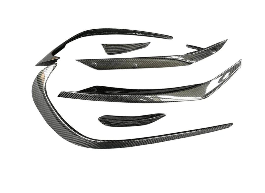 Carbonheld Carbon Fiber Car Front Lip Spoiler passend für Mercedes-Benz W176 A Class Sport A45 AMG A200 A260