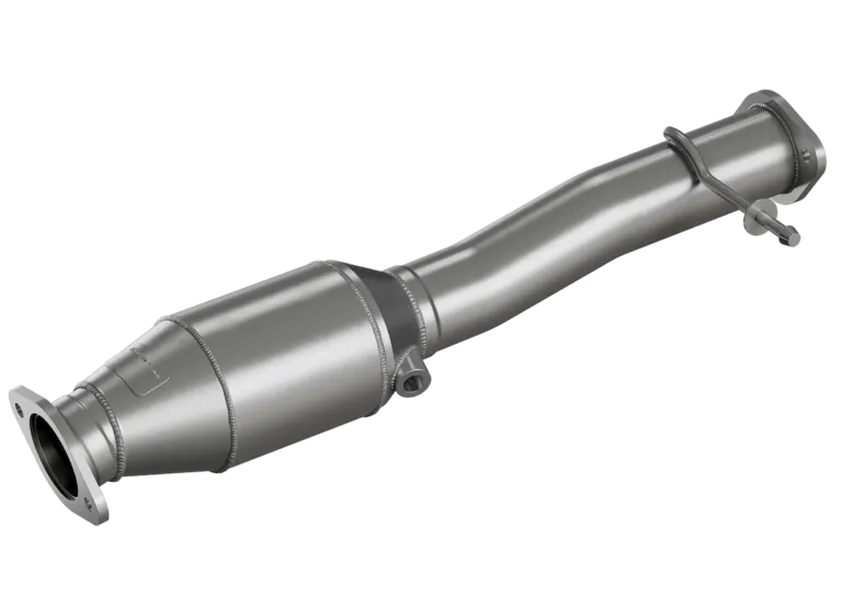 HJS Downpipe Ford Focus RS Mk2 2.5 ECE