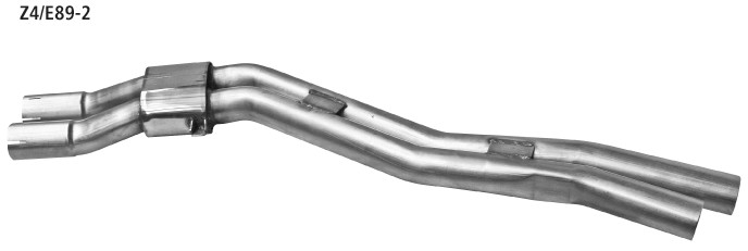 BASTUCK Mittelschalldämpfer für 1 Endschalldämpfer für BMW Z4 E89 6 Zyl. sDrive23i/sDrive30i (Z4/E89-2)