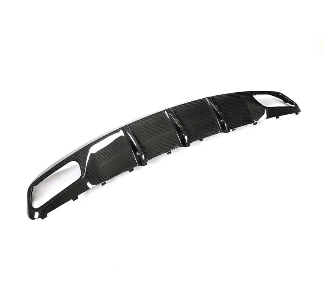 Carbonheld Carbon Fiber Car Rear Bumper Diffuser passend für Mercedes-Benz GLA Class GLA45 AMG