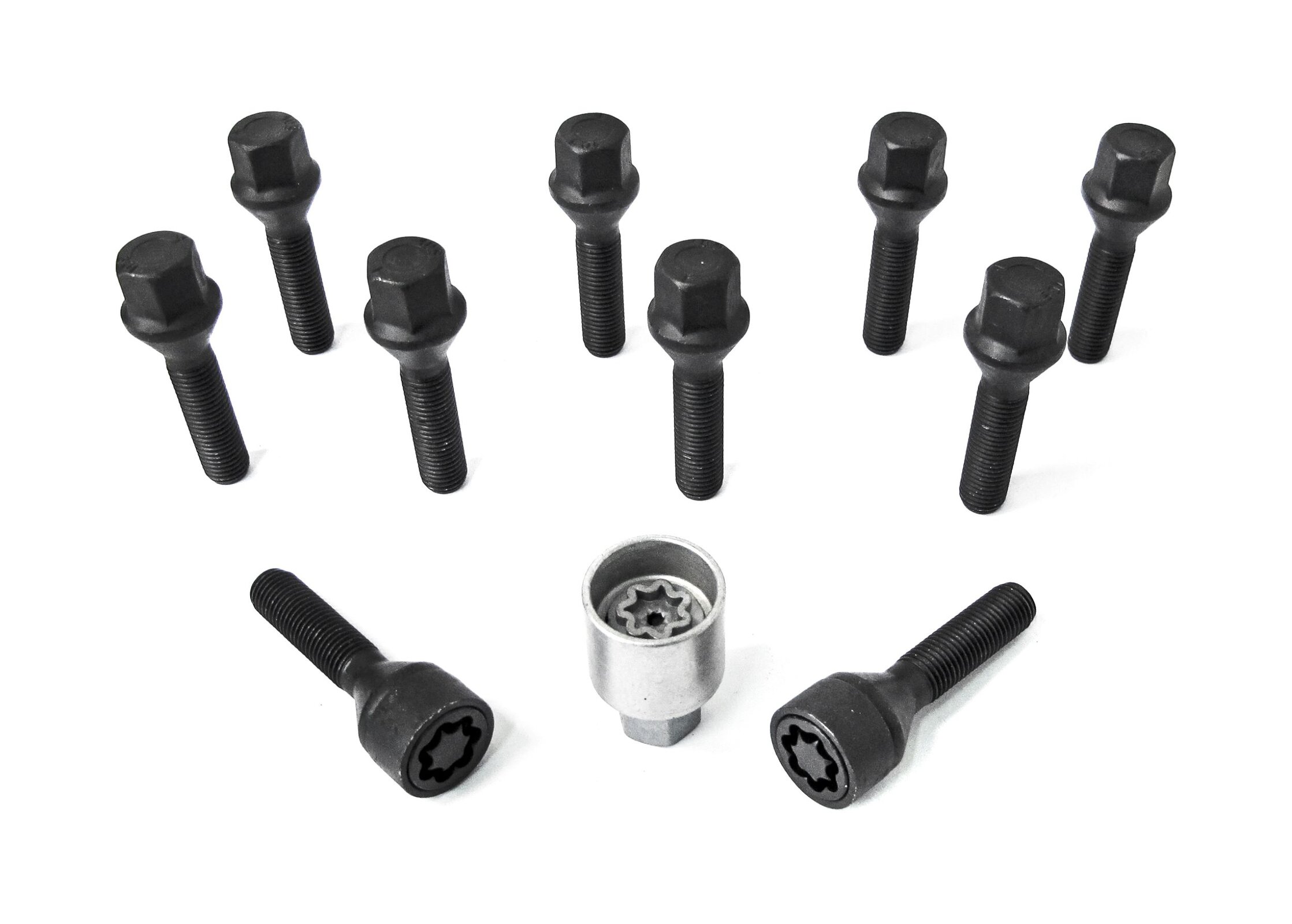 H&R Felgenschloss-Set M12 Kegelbund 60° – B1252801SET – B1252801SET