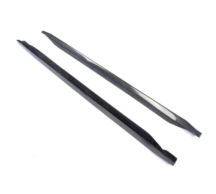 Carbonheld Carbon Fiber Car Side Skirts Extension passend für Ford Mustang GT Coupe 2-Door 2015-2017