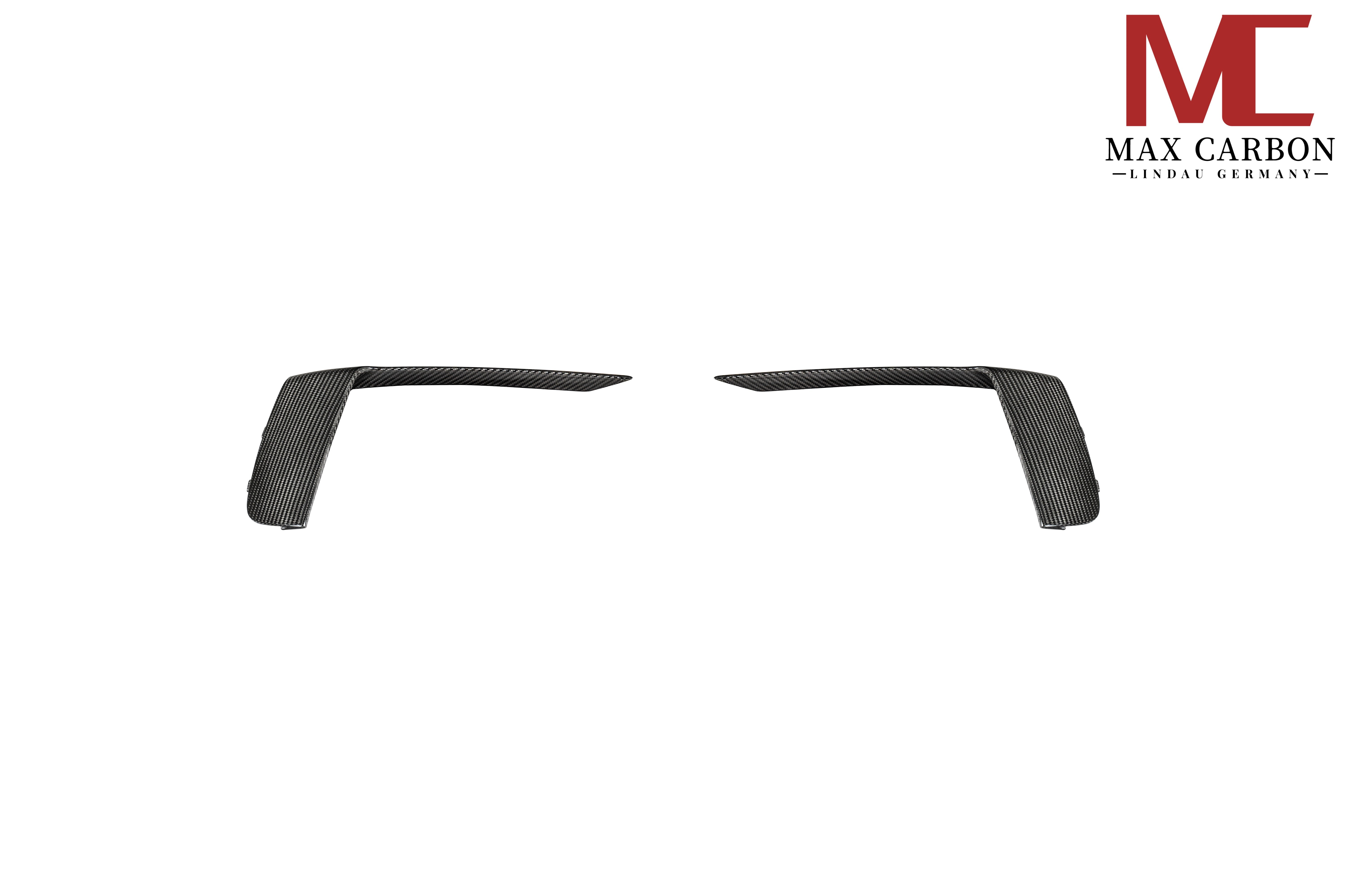 Max Carbon Dry Carbon Front LED Blenden "L-Form" für Porsche 911 – 991.2 GT3