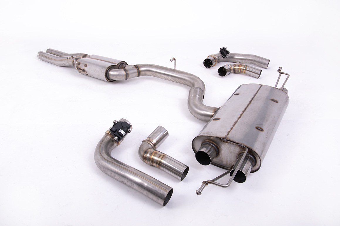 Milltek OPF-back Abgasanlage für Audi RS3 Sportback (8Y MQB EVO) 400 PS (OPF) – Resonated, EG-Genehmigung