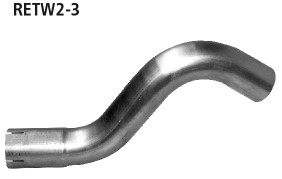 BASTUCK Verbindungsrohr für Renault Twingo 2 / Wind (RETW2-3)