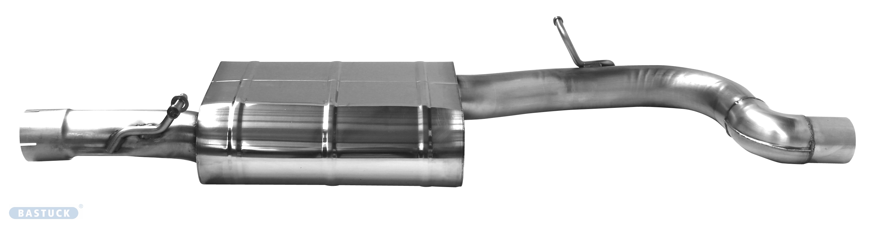 BASTUCK Mittelschalldämpfer für Seat Leon 5F ST Cupra Allrad (SEL/5F-2)