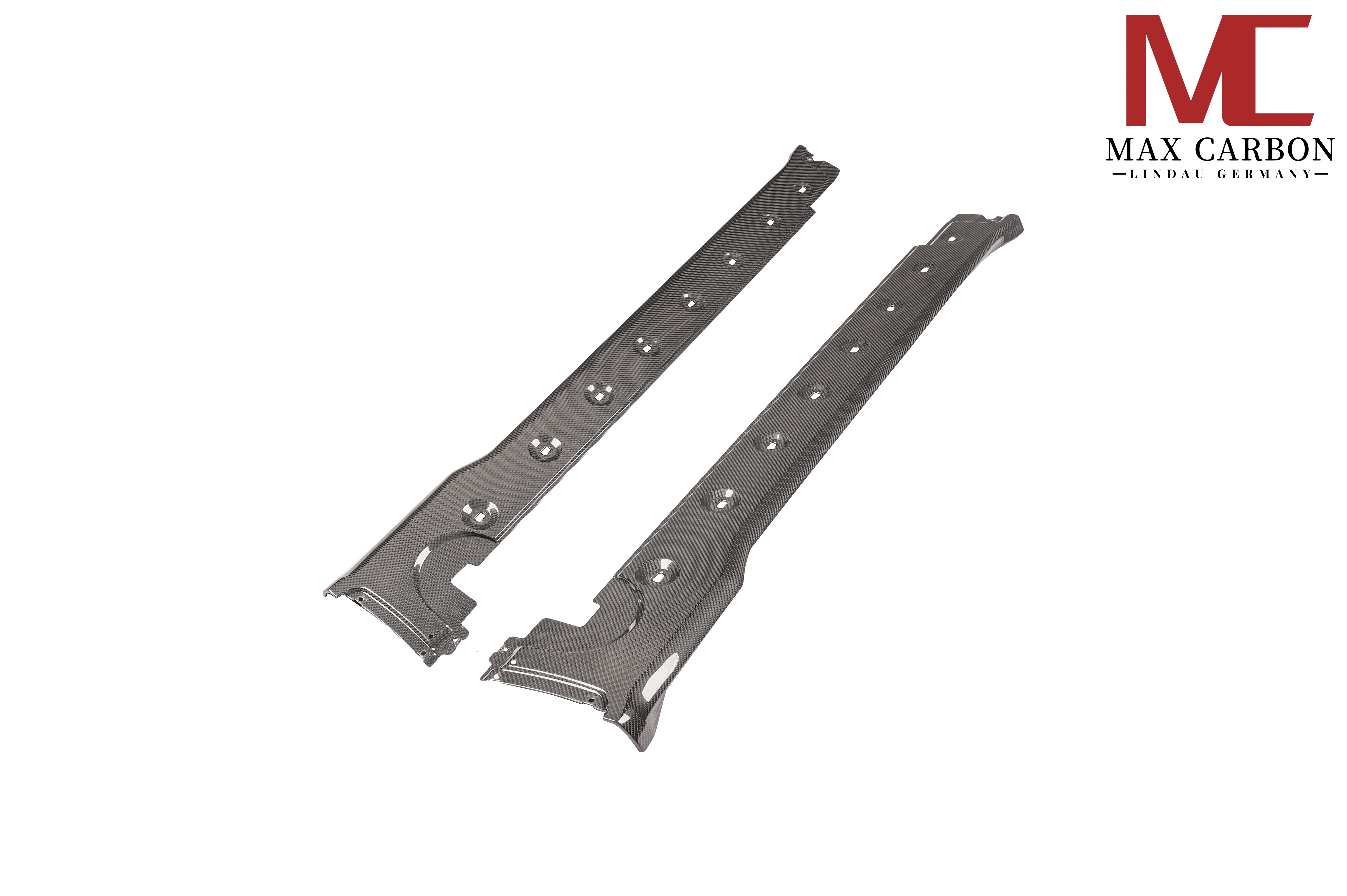 Max Carbon Dry Carbon Seitenschweller für Porsche 911 – 992.1 Carrera & Targa