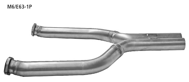 BASTUCK Motorsport Ersatzrohr für Katalysator für BMW 5er M5 (E60+E61) 6er M6 (E63+E64) (M6/E63-1P)
