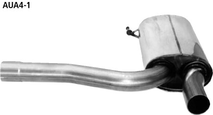 BASTUCK Vorschalldämpfer für Audi A4 B5 (AUA4-1)