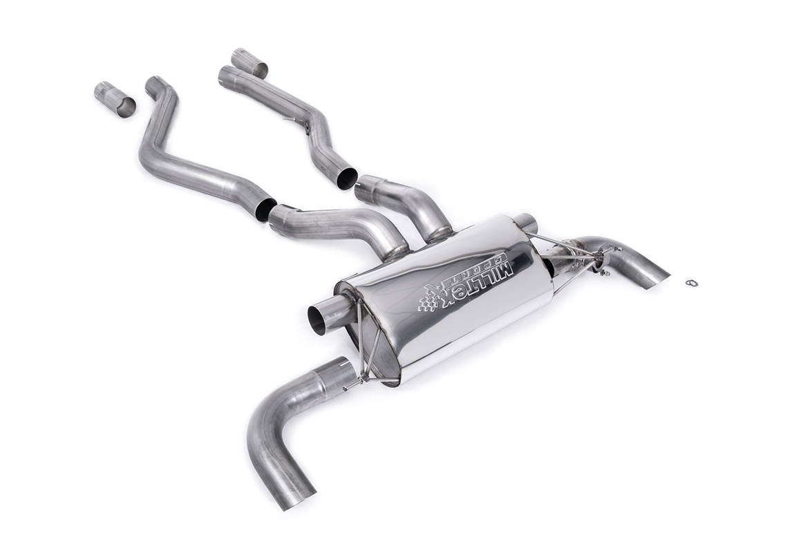 Milltek OPF-back Abgasanlage für BMW M340i xDrive Limousine G20 & Touring G21 – EG-Genehmigung