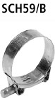 BASTUCK Bandschelle Ø 59-63 mm für Hyundai Veloster / Ceed/ProCeed (SCH59/B)