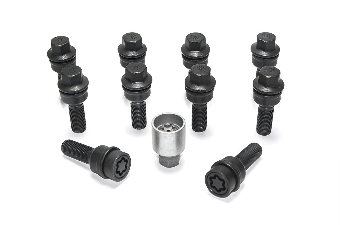 H&R Felgenschloss-Set M14 mit beweglichem Kugelbund R14mm – B1453007ASET – B1453007ASET